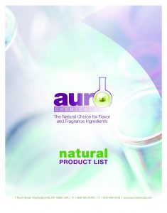 Aurochemicals Natural Product list